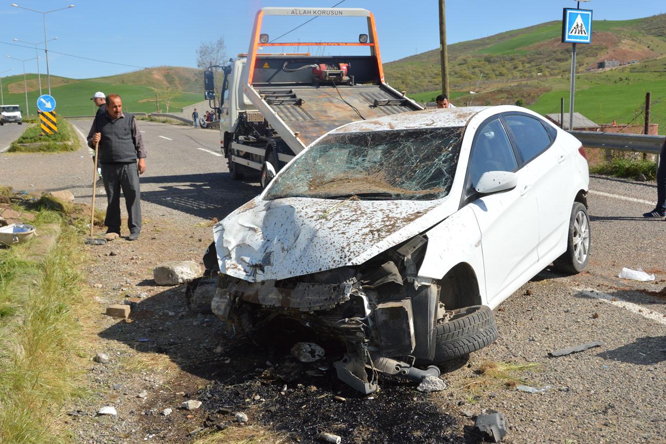 Siirt'te kaza: 1 yaralı